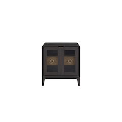 Aurora Glass Door Nightstand