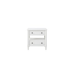 Wilmington Open Nightstand -White
