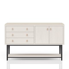 Elements Server Metal Base In Vanilla Finish