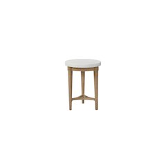 Wilmington Chairside Table W/ Cement Top
