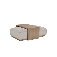 Elements Ottoman In Finish