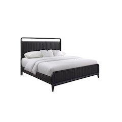 Aurora King Open Panel Bed