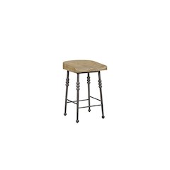 Magnolia Counter Height Saddle Stool - Cashew
