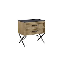 Magnolia 2 Drawer Nightstand - Cashew