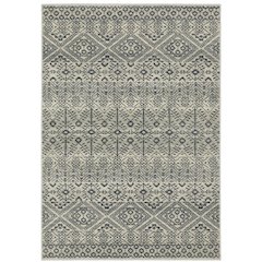 BRANSON Blue 5' 3 X  7' 3 Area Rug