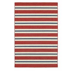 MERIDIAN Red 7'10 Area Rug
