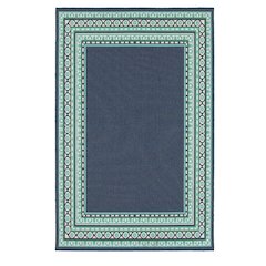 MERIDIAN Navy 7'10 Area Rug