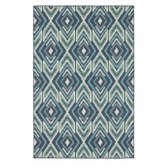 MERIDIAN Navy 7'10 Area Rug