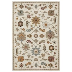 ANDORRA Ivory 5' 3 X  7' 3 Area Rug
