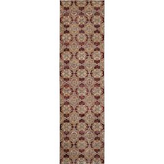 ANDORRA Red 2' 6 X 12' Area Rug