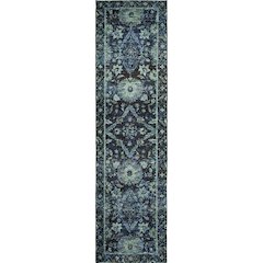 ANDORRA Navy 2' 6 X 12' Area Rug