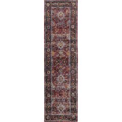 ANDORRA Red 2' 6 X 12' Area Rug