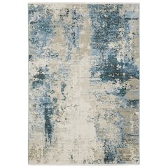 BAUER Blue 5' 3 X  7' 6 Area Rug
