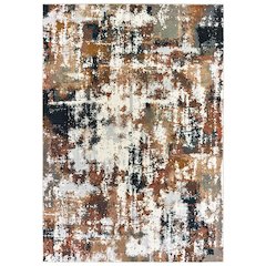 BOWEN Grey 5' 3 X  7' 6 Area Rug