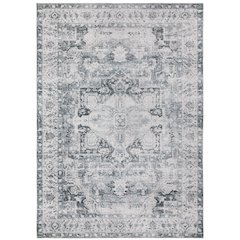 CHARLESTON Charcoal 3' 6 X  5' 6 Area Rug