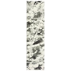 EVOLUTION Charcoal 2' 6 X 12' Area Rug