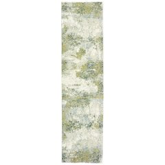 EVOLUTION Blue 2' 6 X 12' Area Rug