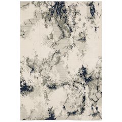 EVOLUTION Ivory 3' 3 X  5' 2 Area Rug