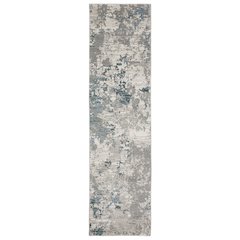 EVOLUTION Grey 2' 6 X 12' Area Rug