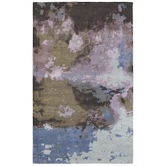 GALAXY Blue 5' X  8' Area Rug