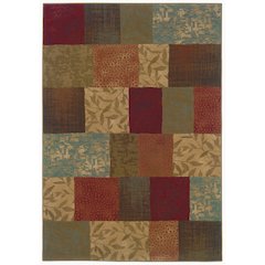 HUDSON Green 3'10 X  5' 5 Area Rug