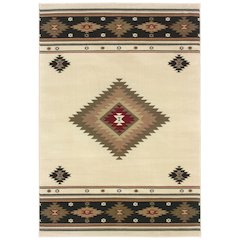 HUDSON Beige 3'10 X  5' 5 Area Rug
