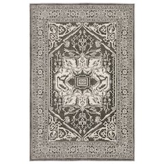 INTRIGUE Grey 5' 3 X  7' 6 Area Rug