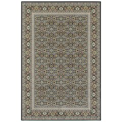 KASHAN Navy 5' 3 X  7' 6 Area Rug