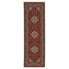LILIHAN Red 2' 6 X 12' Area Rug