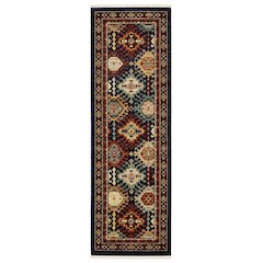 LILIHAN Navy 2' 6 X 12' Area Rug