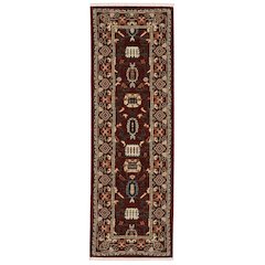 LILIHAN Red 2' 6 X 12' Area Rug
