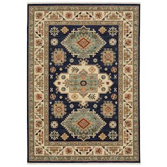 LILIHAN Navy 3' 3 X  5' Area Rug