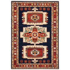 LILIHAN Blue 3' 3 X  5' Area Rug