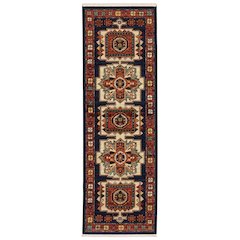 LILIHAN Blue 2' 6 X 12' Area Rug