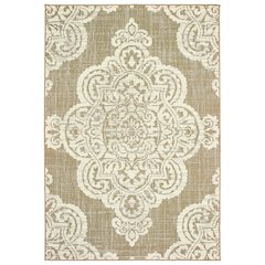 MARINA Tan 2' 5 X  4' 5 Area Rug