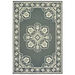 MARINA Grey 2' 5 X  4' 5 Area Rug