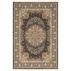 MASTERPIECE Navy 6' 7 X  9' 6 Area Rug