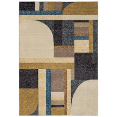 STRADA Gold 5' 3 X  7' 3 Area Rug