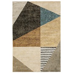 STRADA Gold 5' 3 X  7' 3 Area Rug