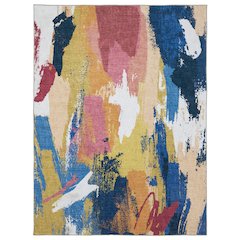 SUMTER SUM093' 6" X  5' 6" Multi color rug