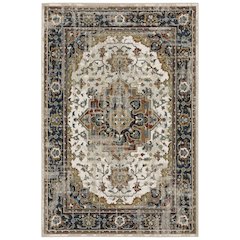 VENICE Beige 5' 3 X  7' 3 Area Rug