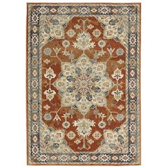 BRANSON Rust 6' 7 X  9' 2 Area Rug