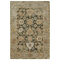 ANDORRA Green 5' 3 X  7' 3 Area Rug