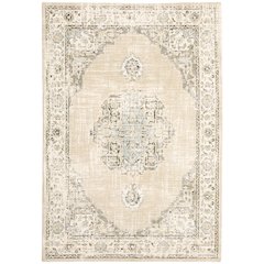 ANDORRA Beige 5' 3 X  7' 3 Area Rug
