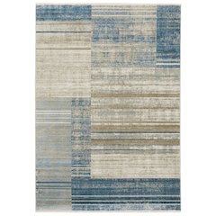 BAUER Blue 6' 7 X  9' 6 Area Rug
