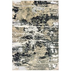 BOWEN Black 6' 7 X  9' 6 Area Rug