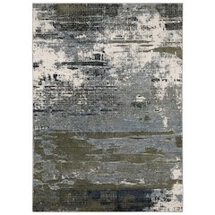 CARAVAN Blue 6' 7 X  9' 6 Area Rug