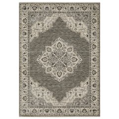 CHAMBERLAIN CH05A5' 3" X  7' 6" Grey color rug