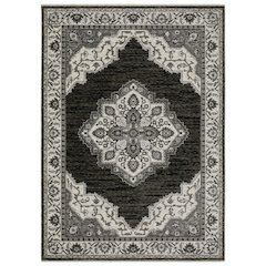 CHAMBERLAIN CH05C5' 3" X  7' 6" Charcoal color rug
