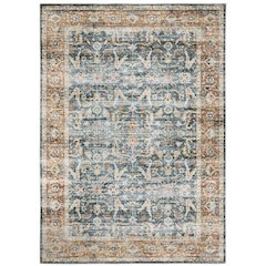 CHARLESTON Blue 5' X  7' Area Rug